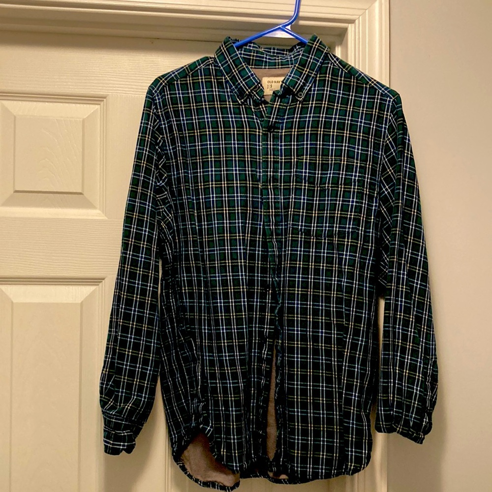 Men’s double layered flannel